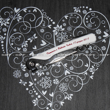 bomboniera cavatappi personalizzati matrimonio