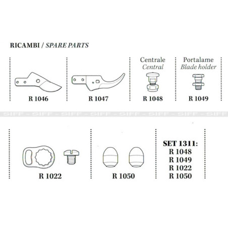stf700 ricambi