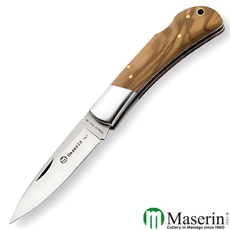 Maserin 126-1OL coltello caccia chiudibile olivo - SIFF Maniago