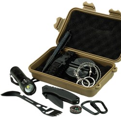 Highlander kit sopravvivenza con custodia - Shop Survival kit
