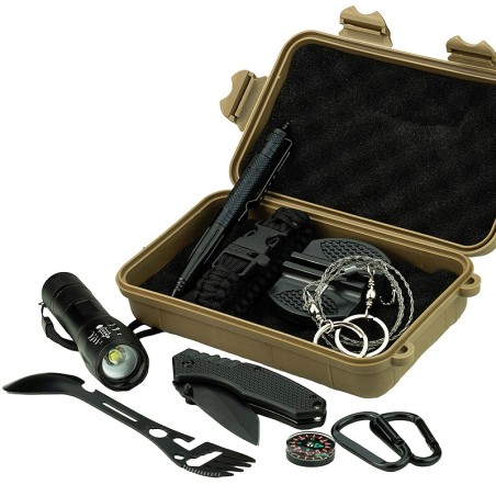 Highlander kit sopravvivenza con custodia - Shop Survival kit