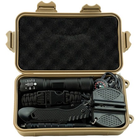 Highlander kit sopravvivenza con custodia - Shop Survival kit