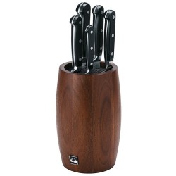 DUE CIGNI Ceppo portacoltelli vuoto - Legno di Acacia - Vendita