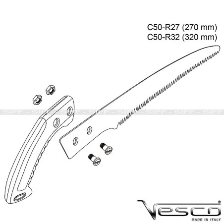 C50 ricambi