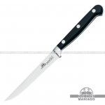 DUE CIGNI Coltello bistecca lama dentata - forgiato