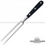 Forchettone da cucina e barbecue lucido