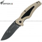 Coltello DEFCON 5 Tactical - BRAVO - Carbonio e GFN
