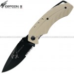 Coltello DEFCON 5 Tactical - FOXTROT - GFN tan hdl