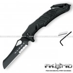 Coltello Rescue FOX FKMD ALSR 2 FORPRENE Black