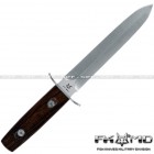 FOX ARDITI Coltello Militare lama fissa - Ziricote Wood