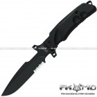 Coltello Militare FKMD FOX PREDATOR 1 Black point blade