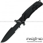 Coltello Militare FKMD FOX PREDATOR 1 Black point blade