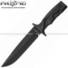Coltello FOX TARANIS Combat - forprene® nero