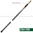 Asta Telescopica alluminio anodizzato 6 mt Leggera