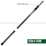 Asta Telescopica alluminio anodizzato 6 mt Leggera