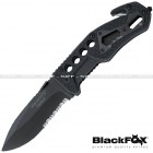 BLACK FOX Coltello Rescue - G10 nero Hdl