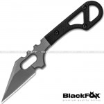 SPIKE BlackFOX Coltello tattico lama fissa - G10 black