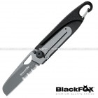 BLACK FOX Coltello chiudibile Zytel Nero - Lama Titanium