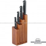DUE CIGNI Ceppo coltelli cucina - COMBO Calamitato