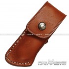 Fodero coltello in Cuoio FOX da 10 Cm