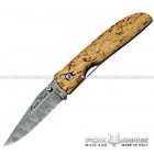 Coltello Damasco FOX VOYAGER - Betulla Hdl