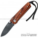 Coltello Damasco FOX MY ONE - manico Violetto