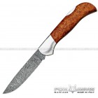 FOX Oreste Frati Collection Coltello Damasco - Radica Amboina