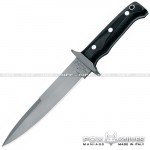Coltello FOX Military lama sabbiata - Canvas micarta