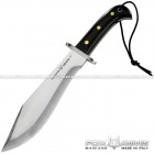 FOX TREKKING 685 lama fissa manico micarta verde