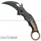 FOX KARAMBIT 599 TIC - Coltello chiudibile - Titanio e Carbonio