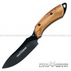 Coltello Caccia Fox lama fissa - manico olivo 1502OL