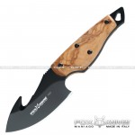 Coltello Caccia Fox Scuoio lama fissa - manico olivo