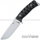 FOX PRO HUNTER coltello lama fissa - Canvas micarta nera
