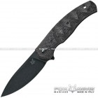 FOX ZIGGY Coltello chiudibile black bld - Fibra di carbonio hdl