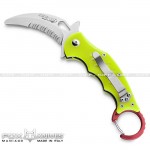 FOX KARAMBIT 599 RSY Coltello Rescue - G10 giallo