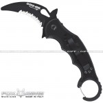 FOX KARAMBIT 599 RS Coltello Rescue - G10 black