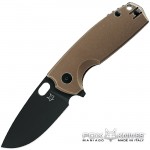 FOX CORE Coltello chiudibile - Alluminio marrone