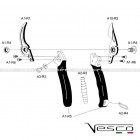 Ricambi forbice VESCO A10