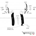 Ricambi forbice VESCO A2 S-ML