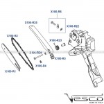 Ricambi potatore VESCO X100 Cordless