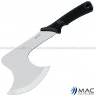 MAC Ascia inox - fodero cuoio