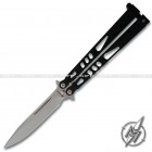 Coltello Butterfly balisong - Manico nero