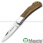 Coltello caccia chiudibile Maserin - Olivo zigrinato 125-1OLP