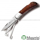 Coltello caccia Maserin chiudibile - manico Noce 125-3LG