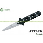 Coltello Tattico MASERIN ATTACK Manico Alluminio T6 Nero