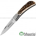 Coltello caccia Maserin chiudibile - Corno di Cervo 126-1CV
