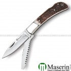 Coltello caccia Maserin chiudibile - Corno di Cervo 126-2CV