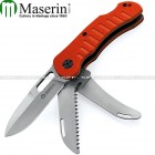 Coltello caccia Maserin JAGER 3 Lame - G10 Arancione