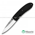 Coltello Maserin EASY LINE Ebano zigrinato