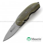 Coltello Maserin ARINT LINE Corno Biondo lama N690